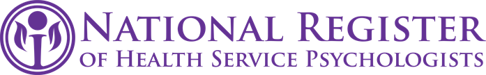 National Register Of Health Service Psychologists logo. This will take you to the homepage